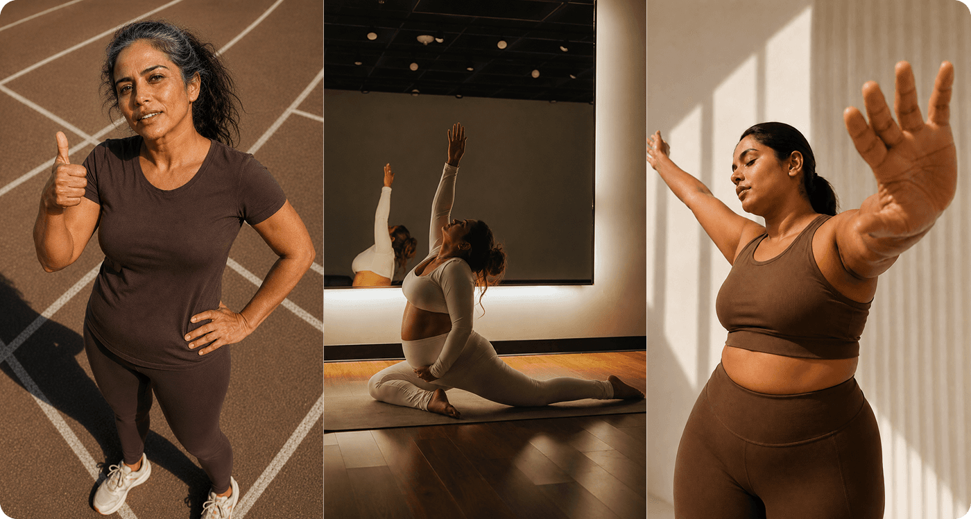 Women supported across fitness, pregnancy, and wellness journeys with Newmi Care