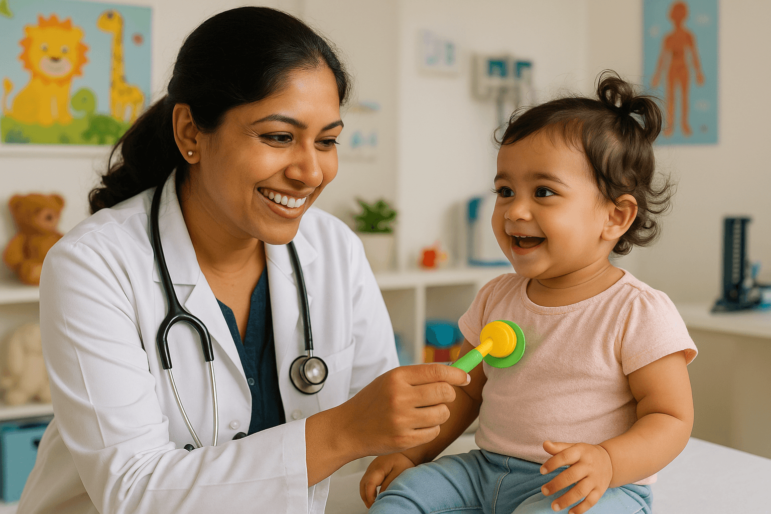 Doctor consulting with patient