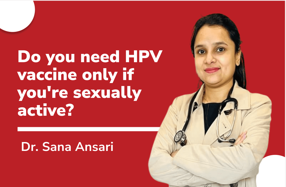 Doctor speaking about HPV