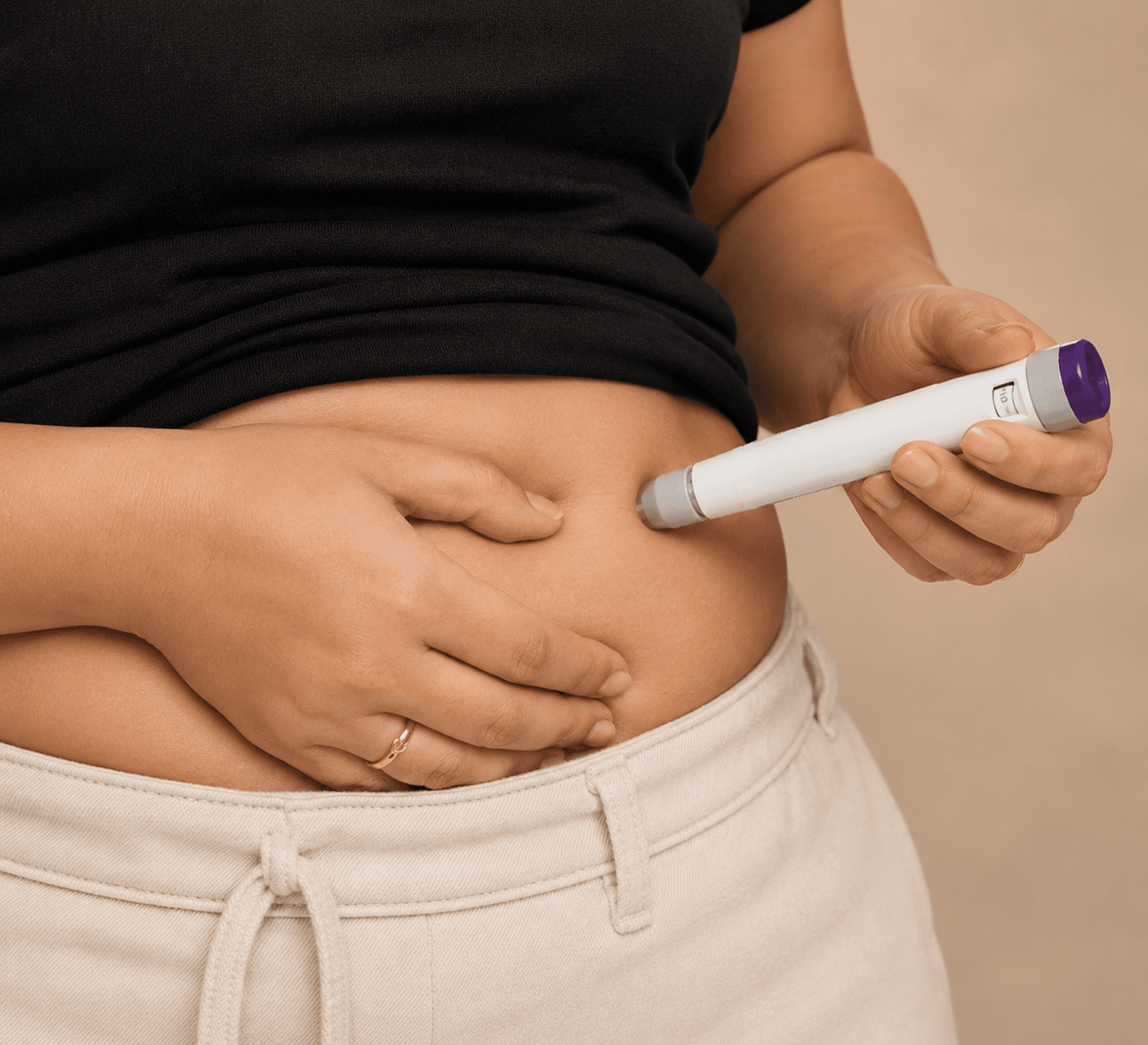 Self-administering weight care injection