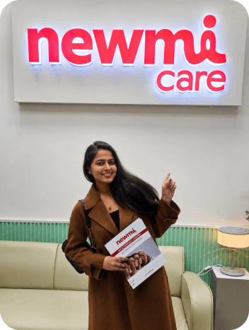 Patient at Newmi Care clinic