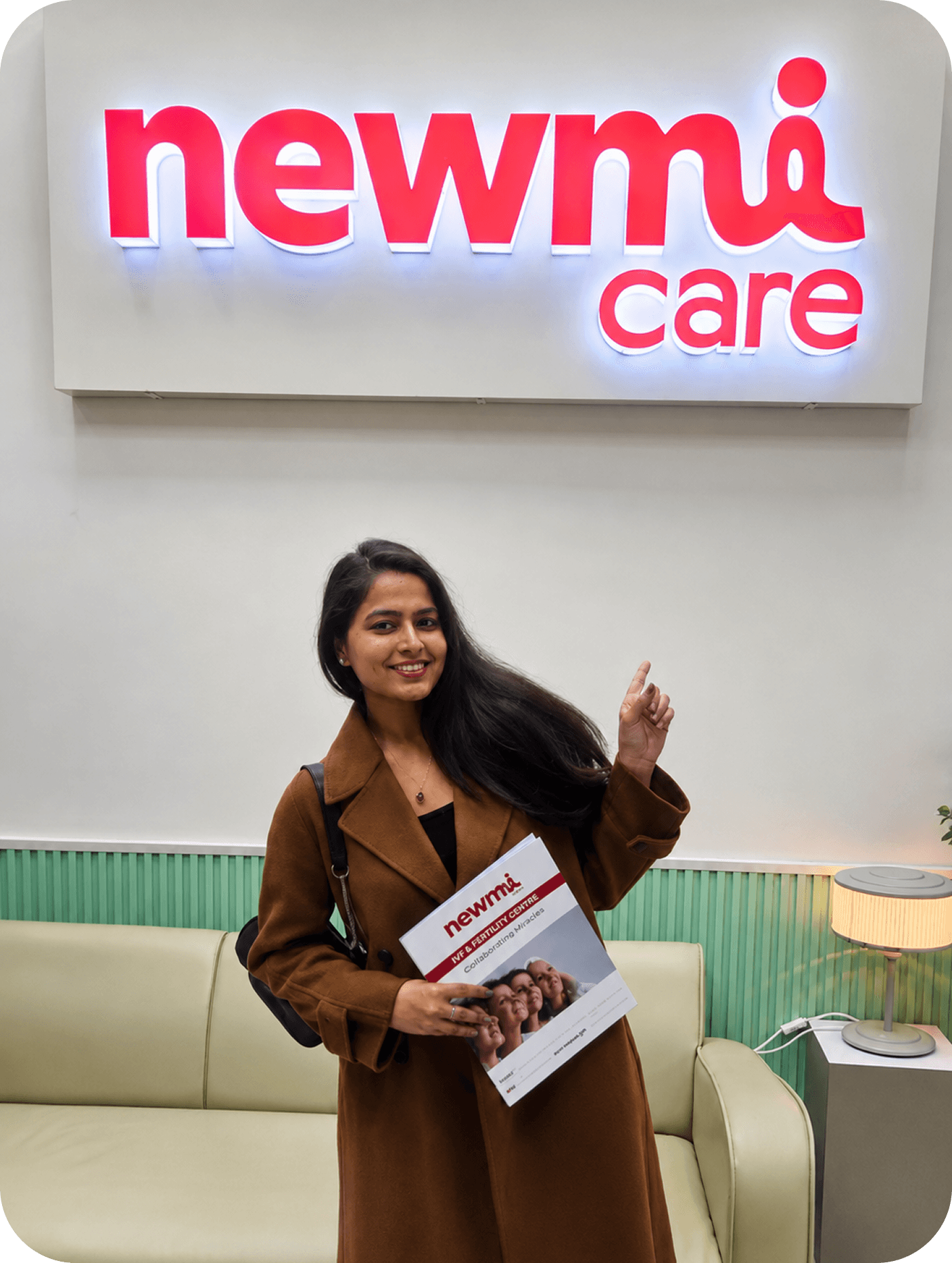Patient at Newmi Care clinic