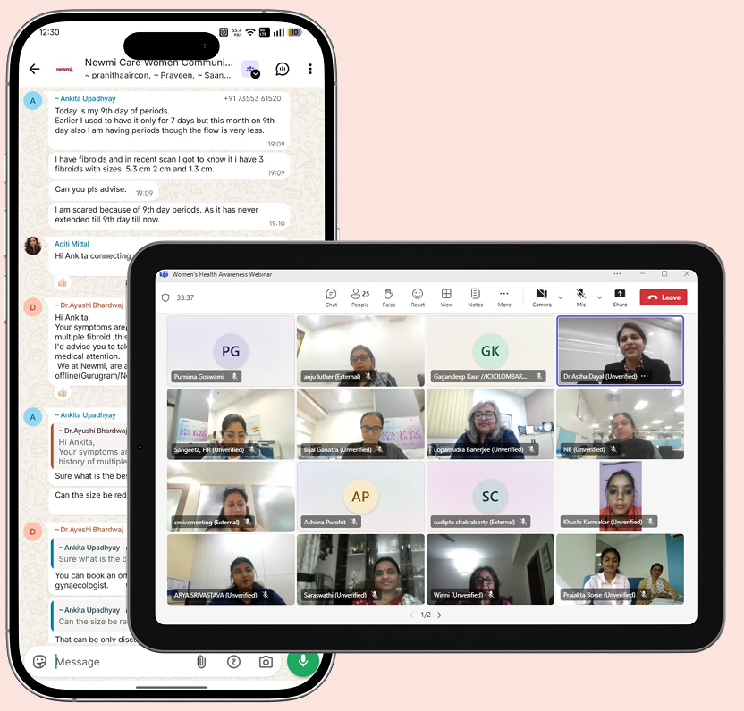 Learn, connect and feel supported