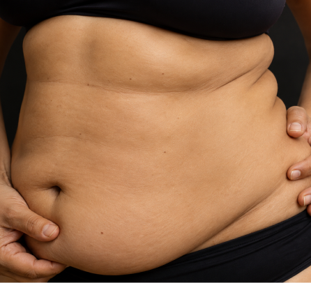 Woman focusing on body wellness during menopause transition