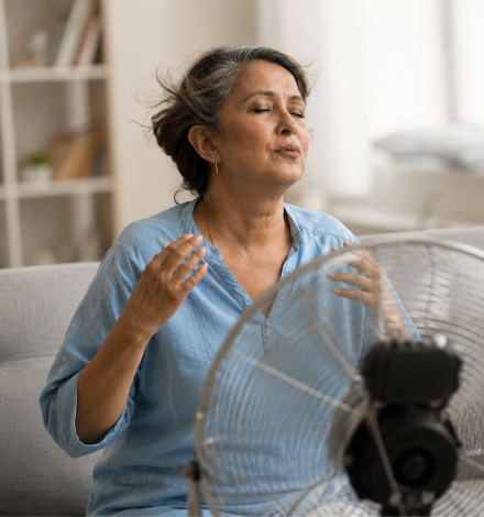 Woman resting — menopause care that works with your body