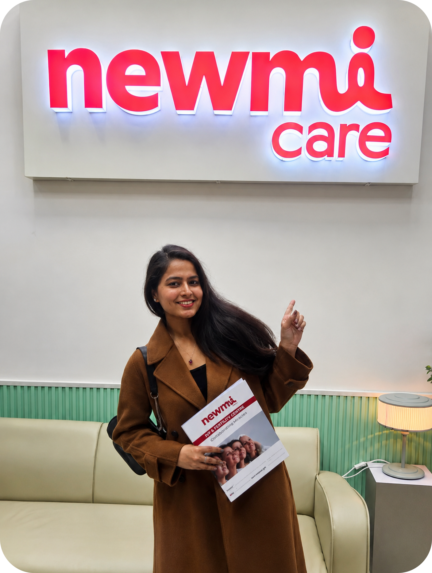 Patient at Newmi Care clinic