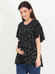 The Mom Store Twilight Night Maternity and Nursing Top