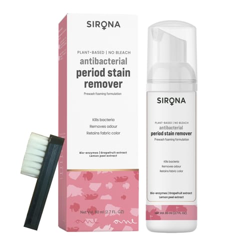 Sirona Antibacterial Period Stain Remover  -  80 ml