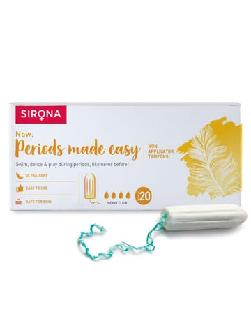 Sirona FDA Approved Premium Digital Tampon (Heavy Flow)  -  20 Tampon