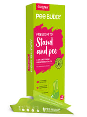 SIRONA PeeBuddy - Disposable, Portable Female Urination Device for Women - 40 Funnels