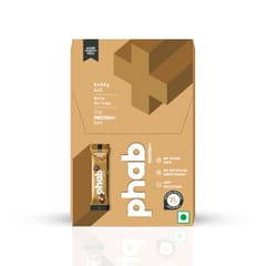 Phab Protein Bar – 21g protein, No Preservatives, No Artificial Sweeteners, Zero Trans Fats: Pack of 6x 65g (Mocha Nut Fudge)