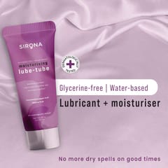 Sirona Glycerine Free Natural Lubricant Gel for Men and Women, 50 ml