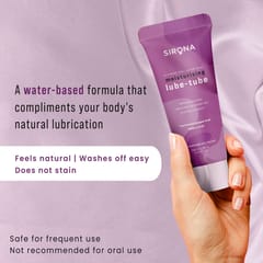 Sirona Glycerine Free Natural Lubricant Gel for Men and Women, 50 ml