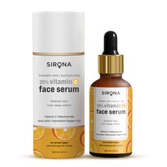 Sirona Vitamin C Face Serum for Men and Women, 30 ml