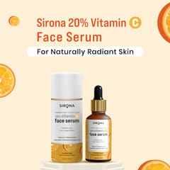 Sirona Vitamin C Face Serum for Men and Women, 30 ml