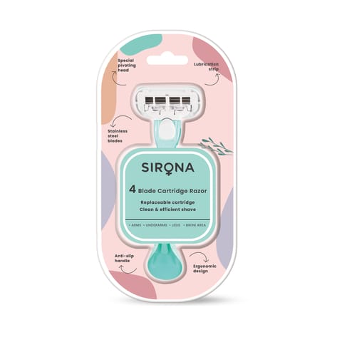 Sirona 4 Blade Cartridge Razor