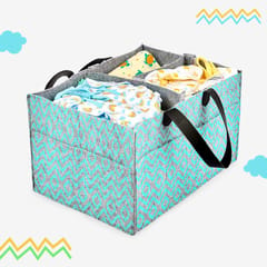 Super Bottoms Ikat Chevron Diaper Caddy