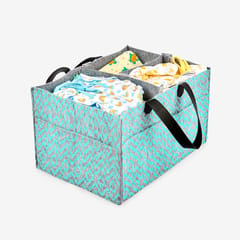 Super Bottoms Ikat Chevron Diaper Caddy