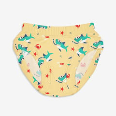 Super Bottoms Sea-Saw Unisex Toddler Briefs - Pack of 3