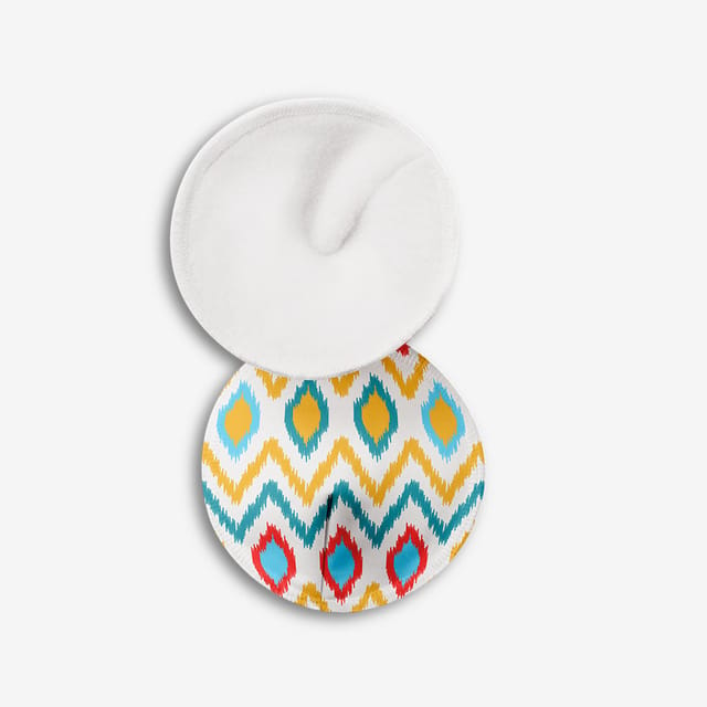 Super Bottoms Ikat Chevron - Dry Feel Nursing Pads