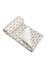 The Mama Project Honey Bunny Organic Cotton Baby Quilt