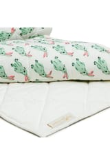 The Mama Project Honey Bunny Organic Cotton Baby Quilt