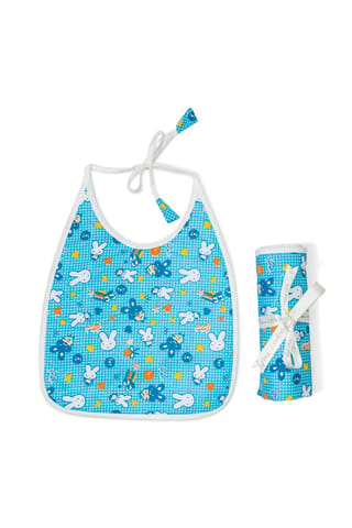 The Mama Project Teddy Buddy Swaddle And Bib Bundle