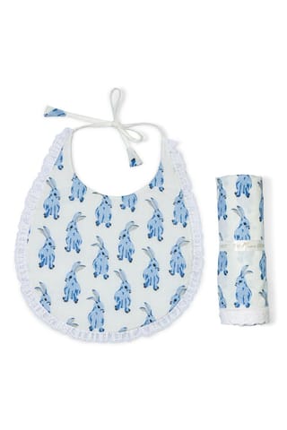 The Mama Project Honey Bunny Swaddle And Bib Bundle