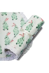 The Mama Project Honey Bunny Swaddle And Bib Bundle