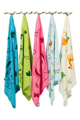 The Mama Project Mama Bear Soft Hooded Baby Towel- Pack of 5