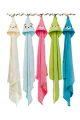 The Mama Project Mama Bear Soft Hooded Baby Towel- Pack of 5