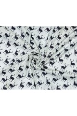 The Mama Project Wanderlust With Reindeers Organic Muslin Swaddle Sheets