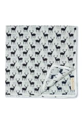 The Mama Project Wanderlust With Reindeers Organic Muslin Swaddle Sheets