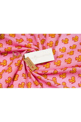 The Mama Project Squirrels On The Run Organic Muslin Swaddle Sheet