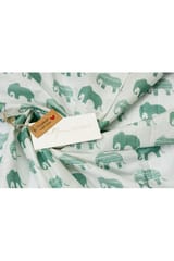 The Mama Project Elephant Parade Organic Muslin Swaddle Sheet