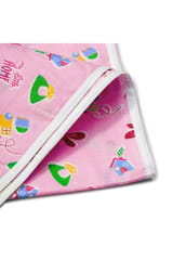 The Mama Project Sleepy Bunny Organic Muslin Swaddle Sheet