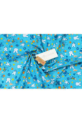 The Mama Project Teddy Buddy Organic Muslin Swaddle Sheet