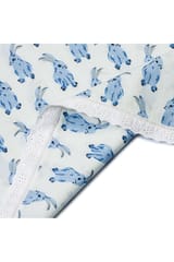 The Mama Project Honey Bunny Organic Muslin Swaddle Sheet