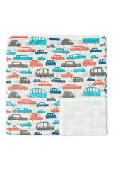 The Mama Project Cars Splurge Organic Muslin Swaddle Sheet