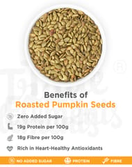 True Elements Roasted Pumpkin Seeds 125gm