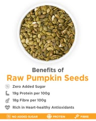 True Elements Raw Pumpkin Seeds 500gm