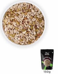 True Elements Raw Sunflower Pumpkin And Flax Seeds 150gm