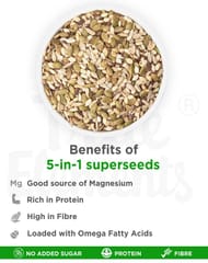 True Elements 5 in 1 Super Seeds Mix 250gm