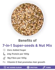 True Elements 7 in 1 Super Seeds And Nut Mix 125gm