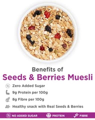 True Elements Seeds And Berries Muesli 1000gm