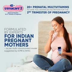 TRIMACARE™ 2 Prenatal vitamins for Pregnancy | Folic Acid | DHA | Iron | Calcium Magnesium | Vitamin D | Omega-3 Fatty Acids |Second Trimester