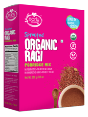 Early Foods Sprouted Ragi Porridge + Trial Pack of Dry Dates Powder Combo