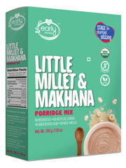 Early Foods Combo of 3 Organic Millet Porridges - Breakfast Cereal Combo for Kids