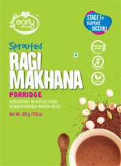 Early Foods Sprouted Ragi and Makhana Porridge Mix, 200g