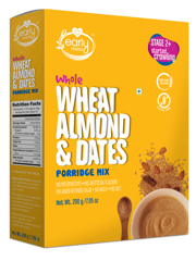 Early Foods Whole Wheat, Almond and Date Porridge Mix 200g